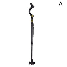 Load image into Gallery viewer, Safety Elderly Walking Stick Telescopic Canes Crutch Staff Folding Grip Hiking Walk Mens Lightweight cane hiking poles crutches